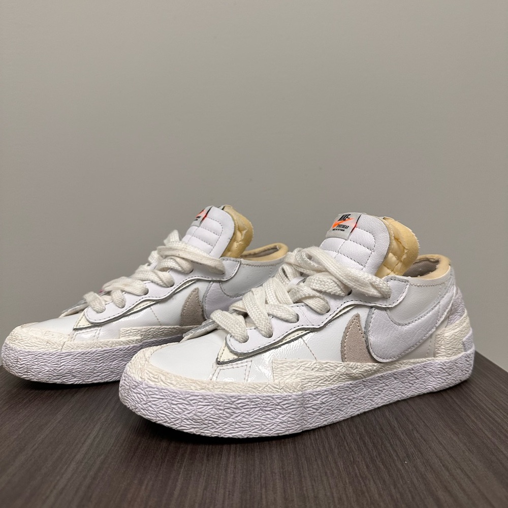 Nike Sacai x Blazer Low ‘White Patent’